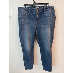 Torrid Dark Blue Ankle Jeans